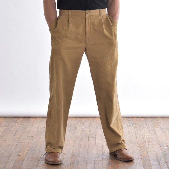 Tan Corduroys by Perry Ellis (36x32) - Picture 1 of 10